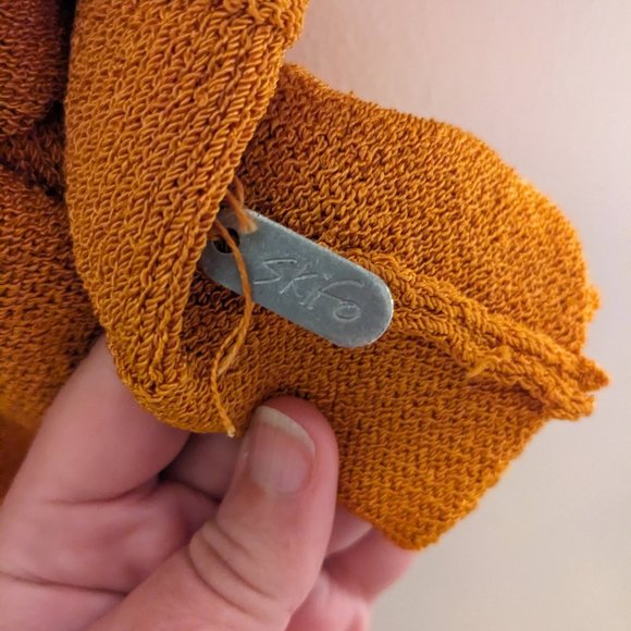 Skif International SKIFO Button Knit Cardigan Orange - Picture 7 of 13